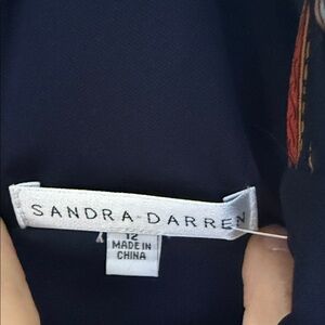 Sandra Darren Midnight Blue Dress